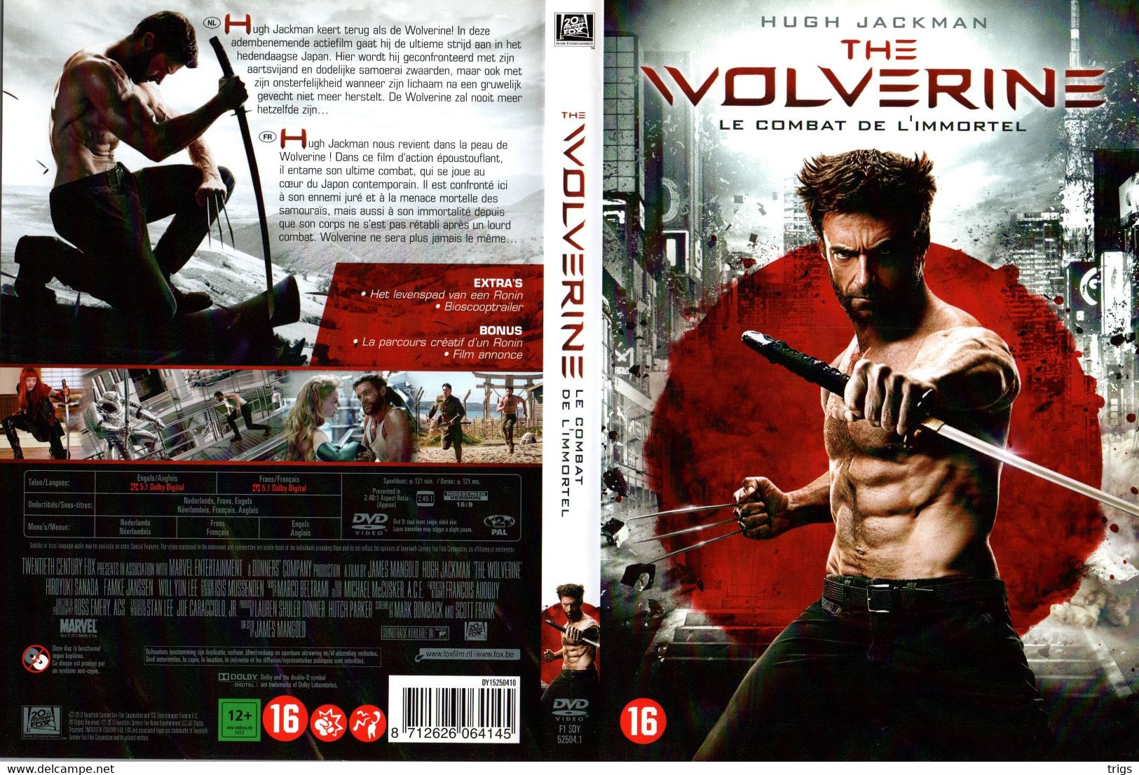 DVD - The Wolverine: Le Combat De L'Immortel - Dokumentarfilme