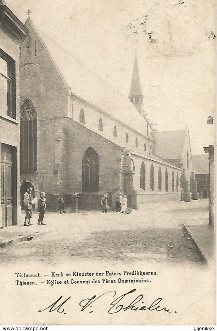 Tirlemot  - Kerk En Klooster Der Paters Predikheeren  1902 - Tienen