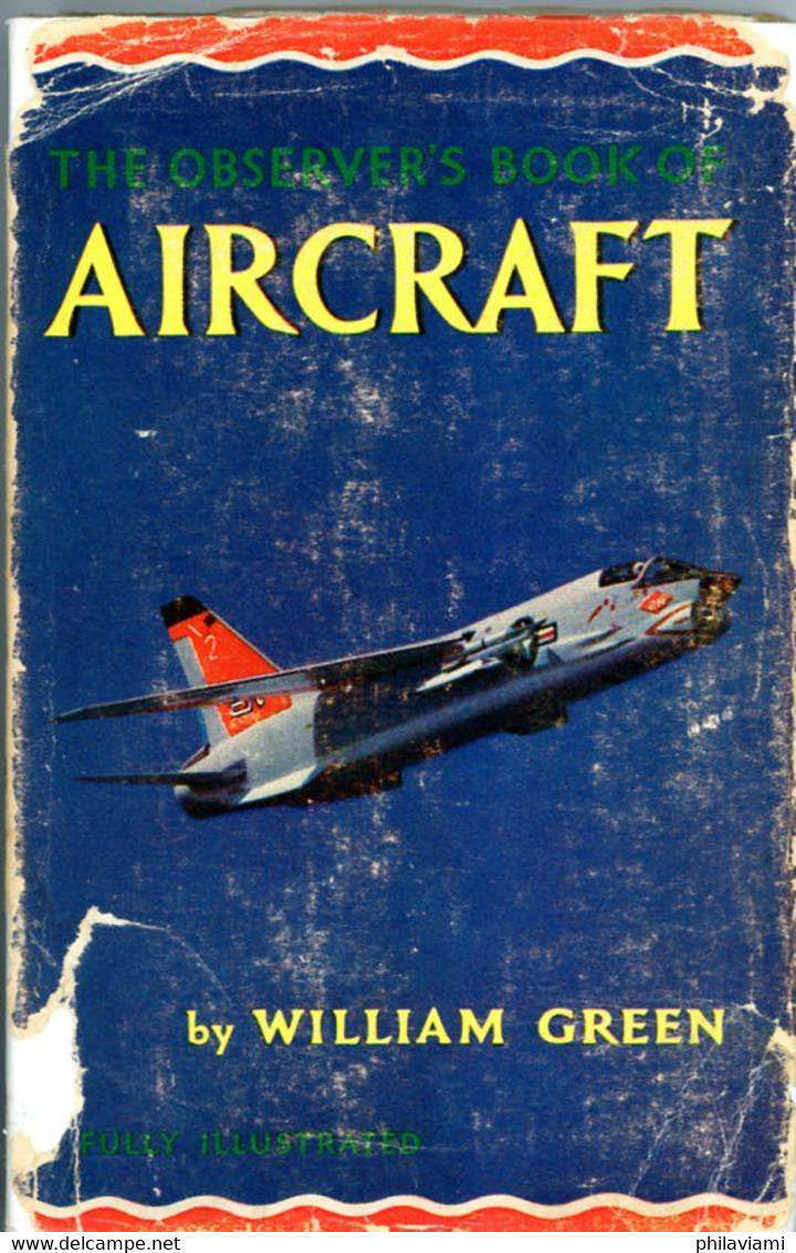 Observer's Book Of Aircraft 1961 William Green Illustrated 150 Aircrafts Avions Flugzeuge - Transportes