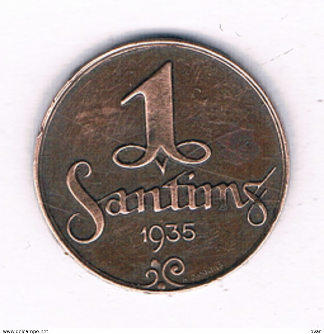 1 SANTIM 1935  LETLAND   / 13004// - Latvia