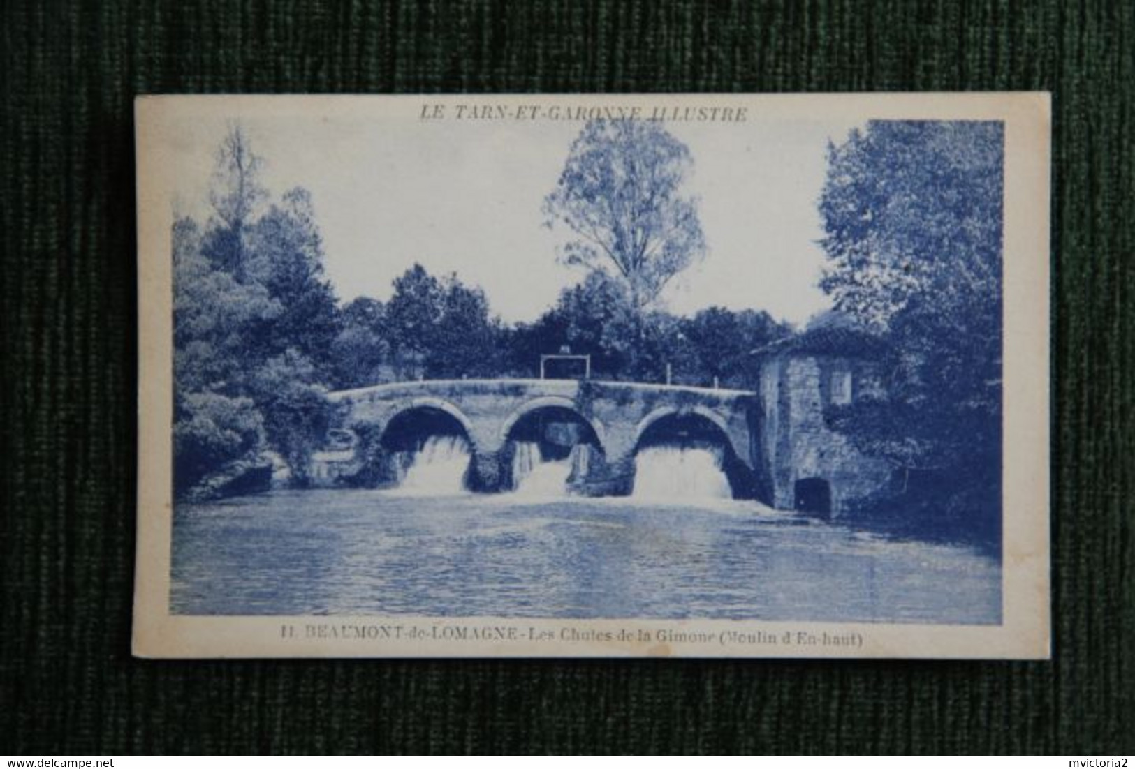 BEAUMONT DE LOMAGNE - Les Chutes De La Gimone ( Moulin D'en Haut ). - Beaumont De Lomagne