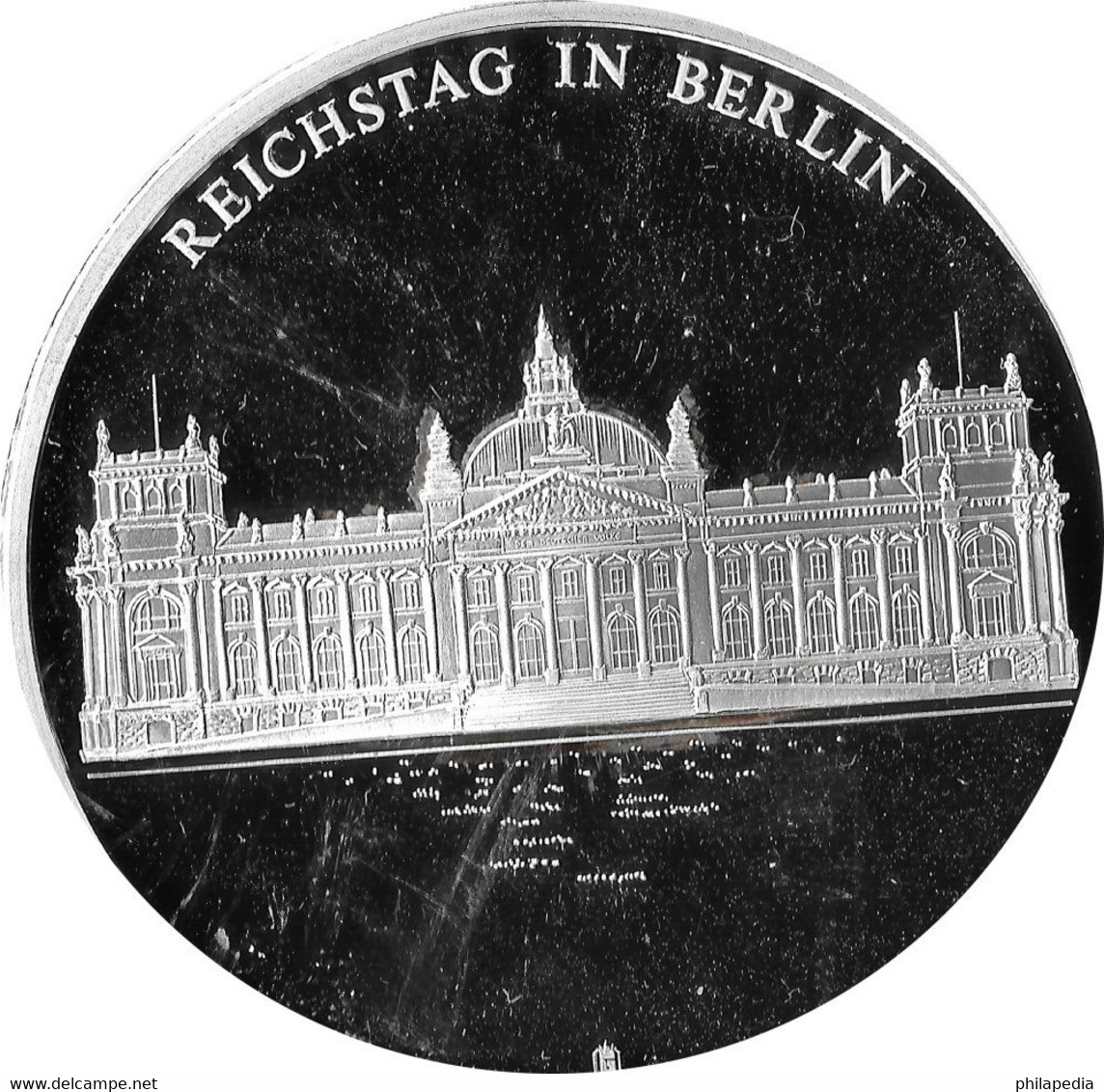 Allemagne Palais du Reichstag Gerbe Epis de Blé Palace Wheat Ears Reichstagsgebäude Weizenähren Trigo Grano Palazzo 1919