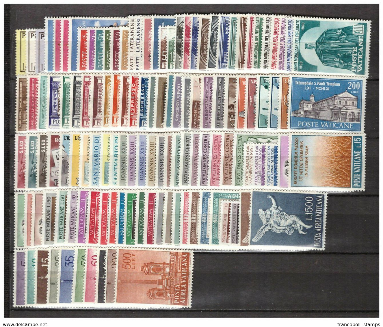 S10923) VATICANO MNH**1958/63 Pope John XXIII Complete Collection Giovanni XXIII - Collections