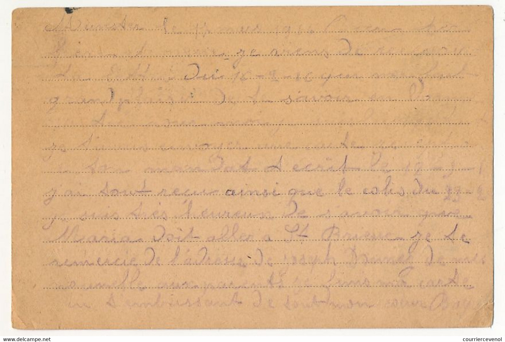 Carte Prisonnier Français - Camp De Münster I.W (2) - 18 Mars 1916 - Censure - WW I