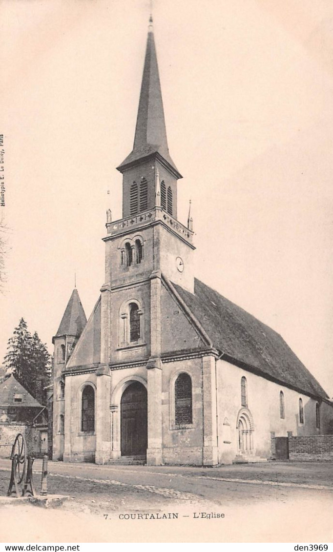 COURTALAIN (Eure Et Loir) - L'Eglise - Précurseur - Courtalain