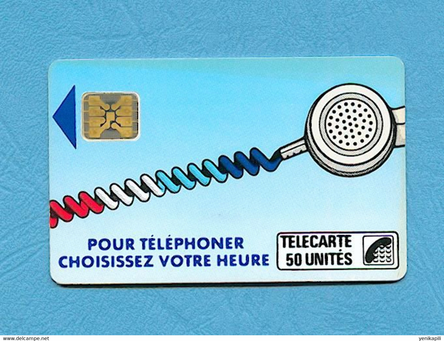 ( 5859 ) - CORDONS BLEUS - 50.U - ( Ko 14 - 645 . E  ) - *** TBE *** - Voir Scan - - Telefonschnur (Cordon)