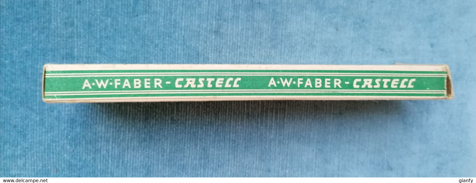 SCATOLA MATITE A.W. FABER CASTELL 9000 2H 1945 VINTAGE PENCIL BOX - Autres & Non Classés