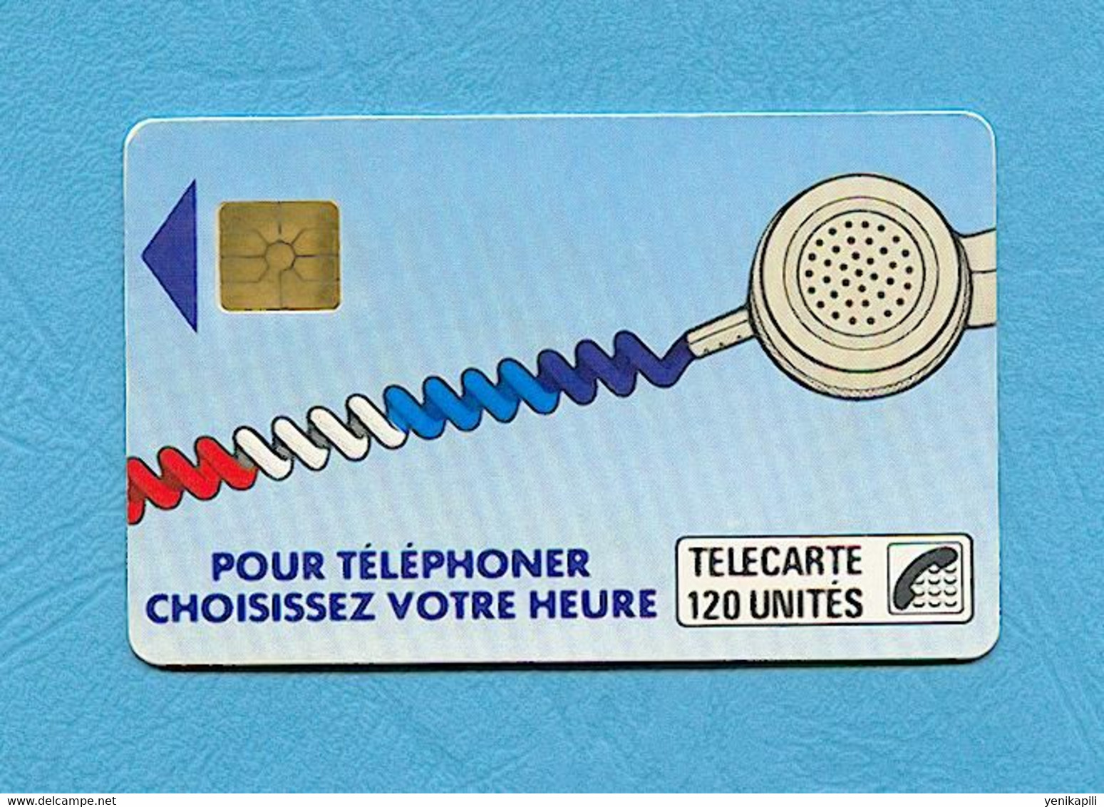 ( 5861 ) - CORDONS BLEUS - 120.U - ( Ko 56 - Non Répertorié  ) - *** EC *** - Voir Scan - - Telefonschnur (Cordon)