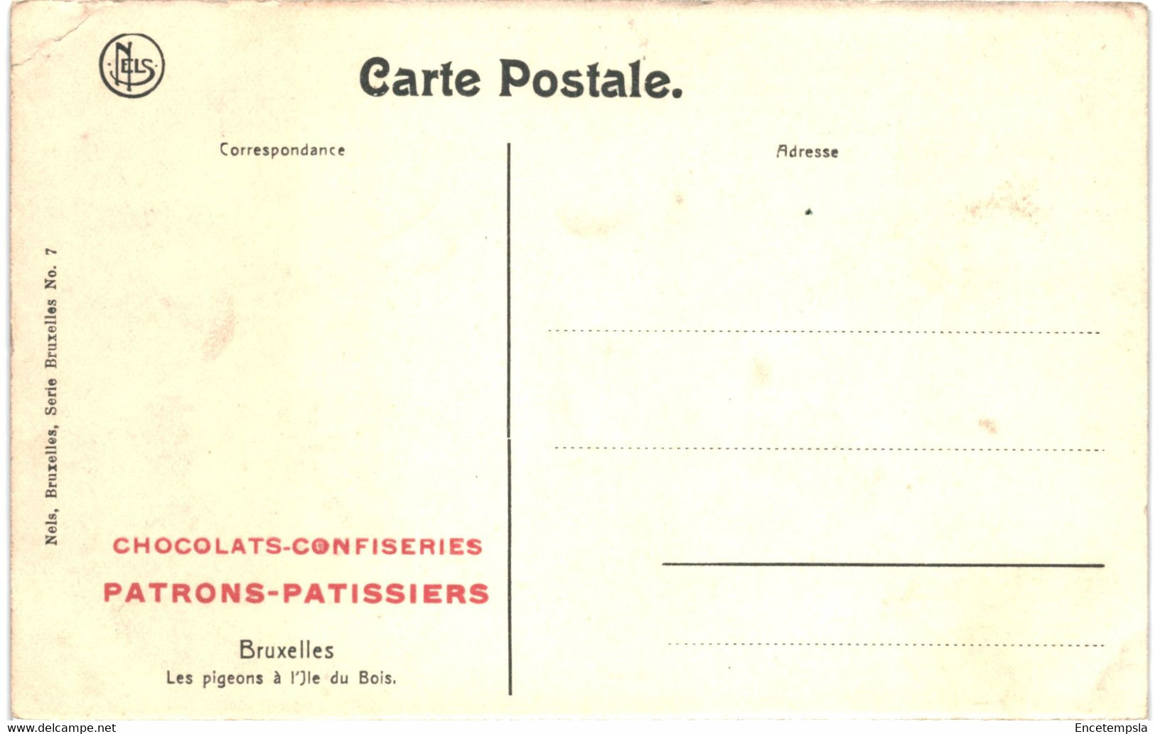 CPA - Carte Postale Belgique-Bruxelles Bois De La Cambre Les Pigeons à L'ile Du Bois VM47931 - Forêts, Parcs, Jardins