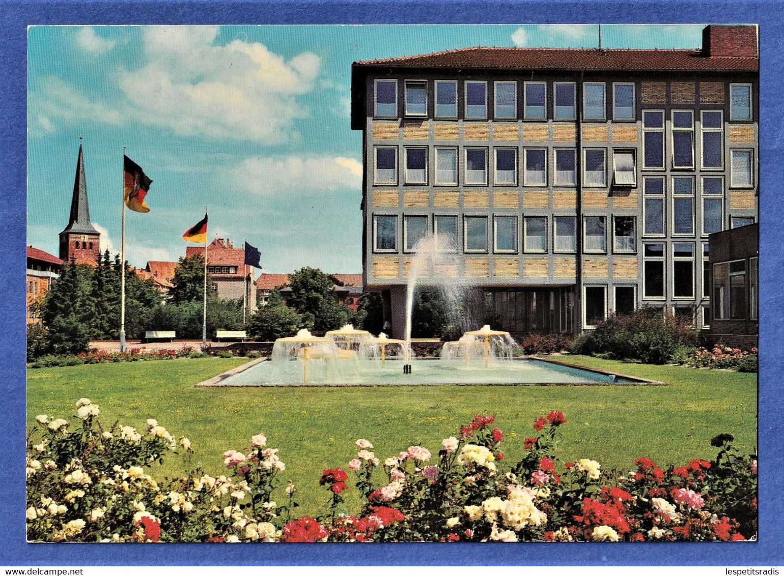 CPSM ALLEMAGNE - UELZEN - Kreishaus Und Marienkirche - Uelzen