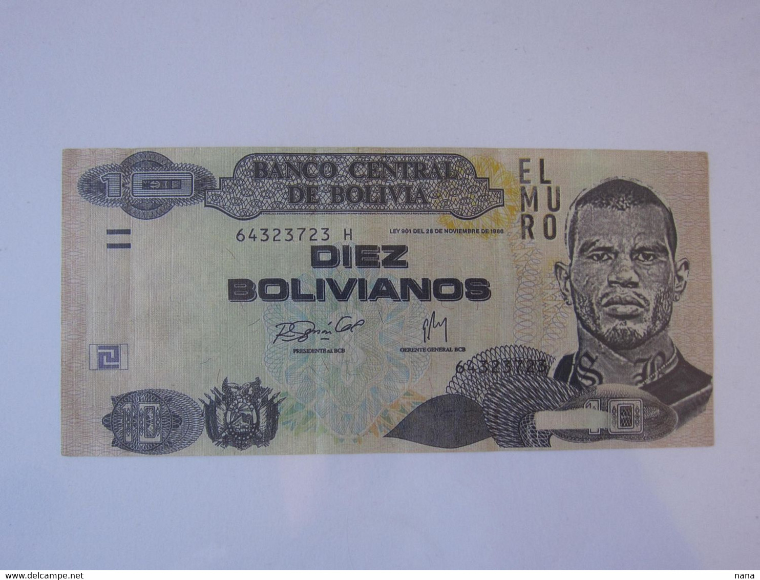 Bolivia 10 Bolivianos 1986 Fantasy Note,see Pictures - Bolivie