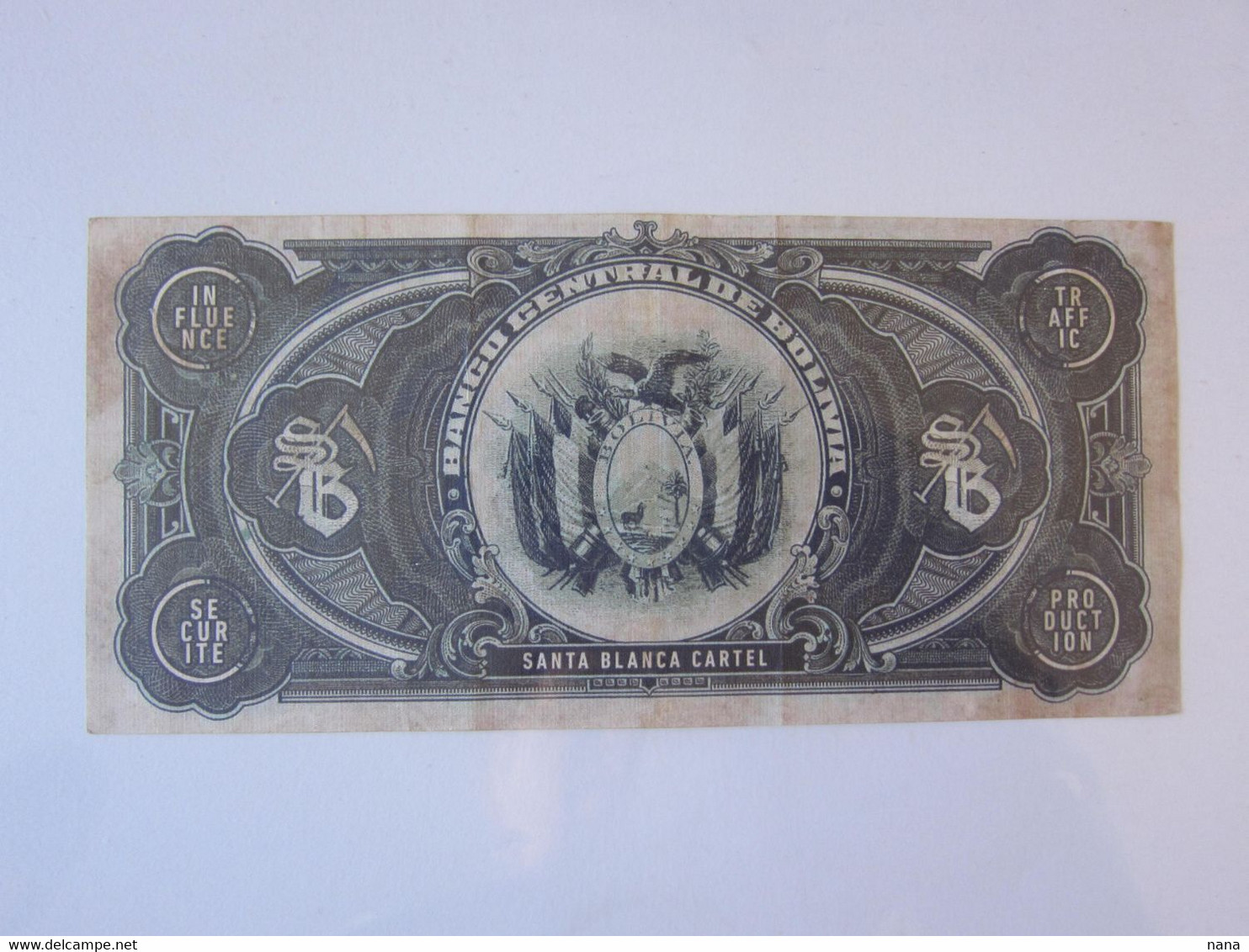 Bolivia 10 Bolivianos 1986 Fantasy Note,see Pictures - Bolivie