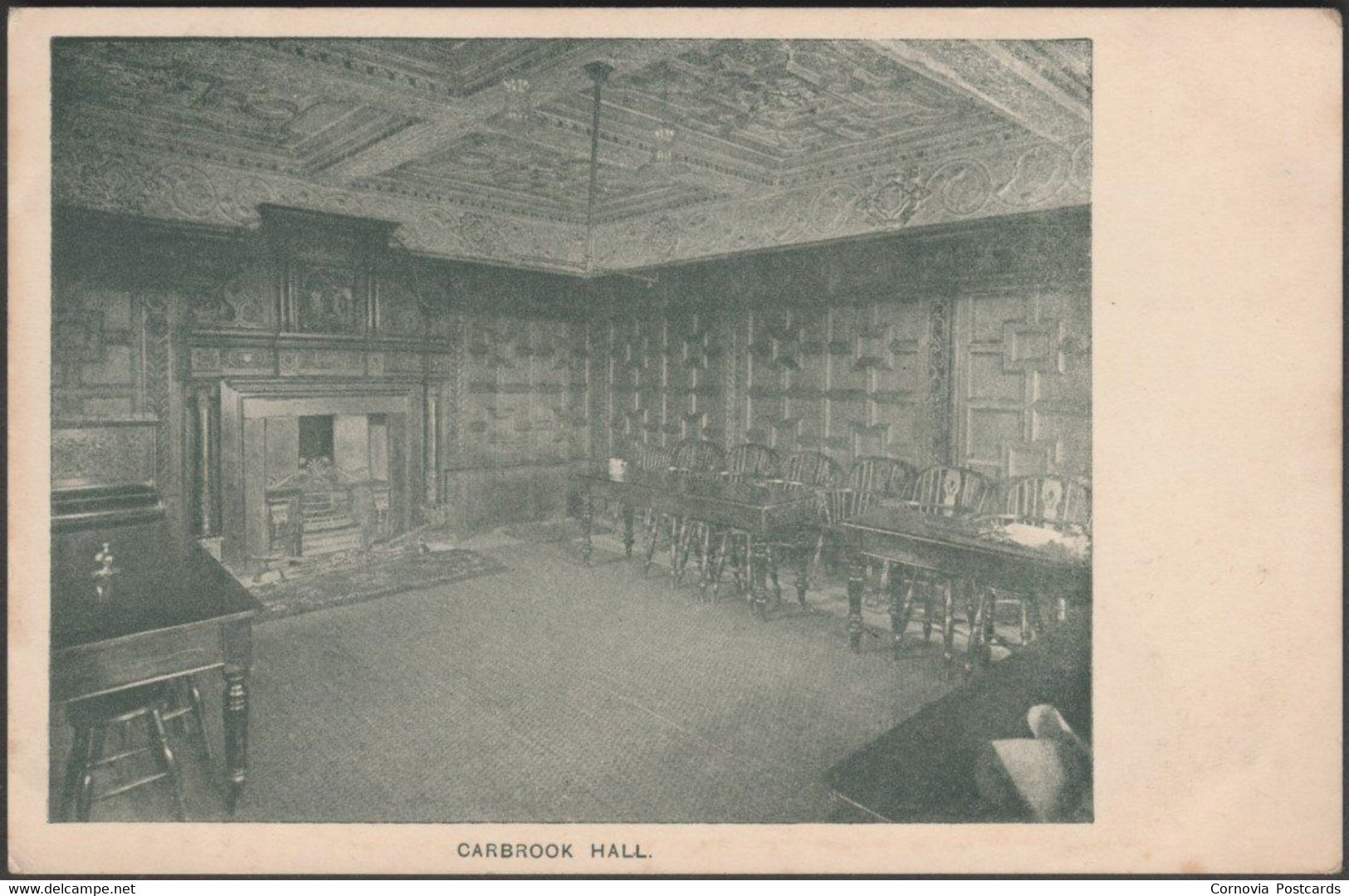 Carbrook Hall, Sheffield, Yorkshire, C.1902 - P & B Postcard - Sheffield