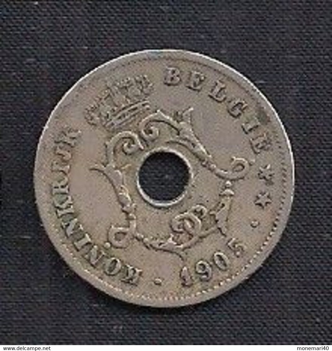 BELGIQUE - 10 CENTIMES - LÉOPOLD II - 1905 - 10 Cents