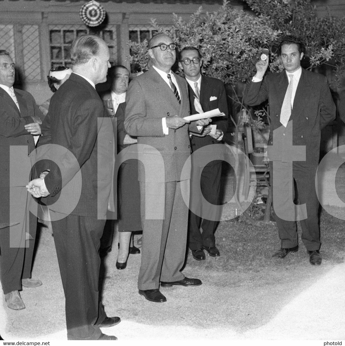 DEUTSCHE LUFTHANSA PARTY  OCTOBER 1957 LISBON PORTUGAL SET ORIGINAL 60mm NEGATIVE NOT PHOTO FOTO PLANE LCAS196