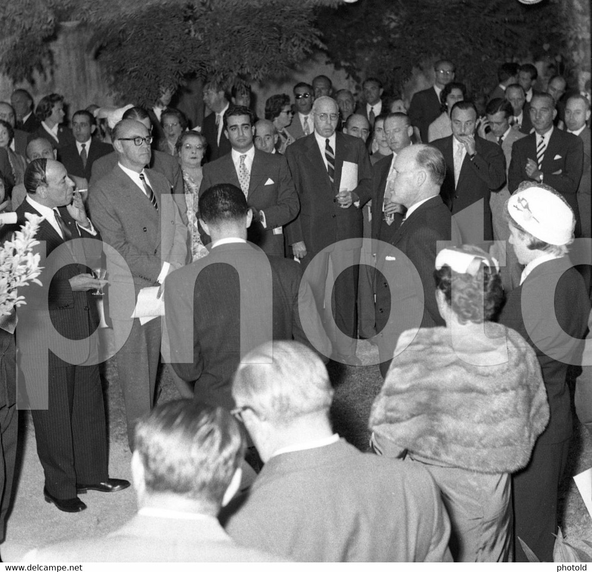 DEUTSCHE LUFTHANSA PARTY  OCTOBER 1957 LISBON PORTUGAL SET ORIGINAL 60mm NEGATIVE NOT PHOTO FOTO PLANE LCAS196