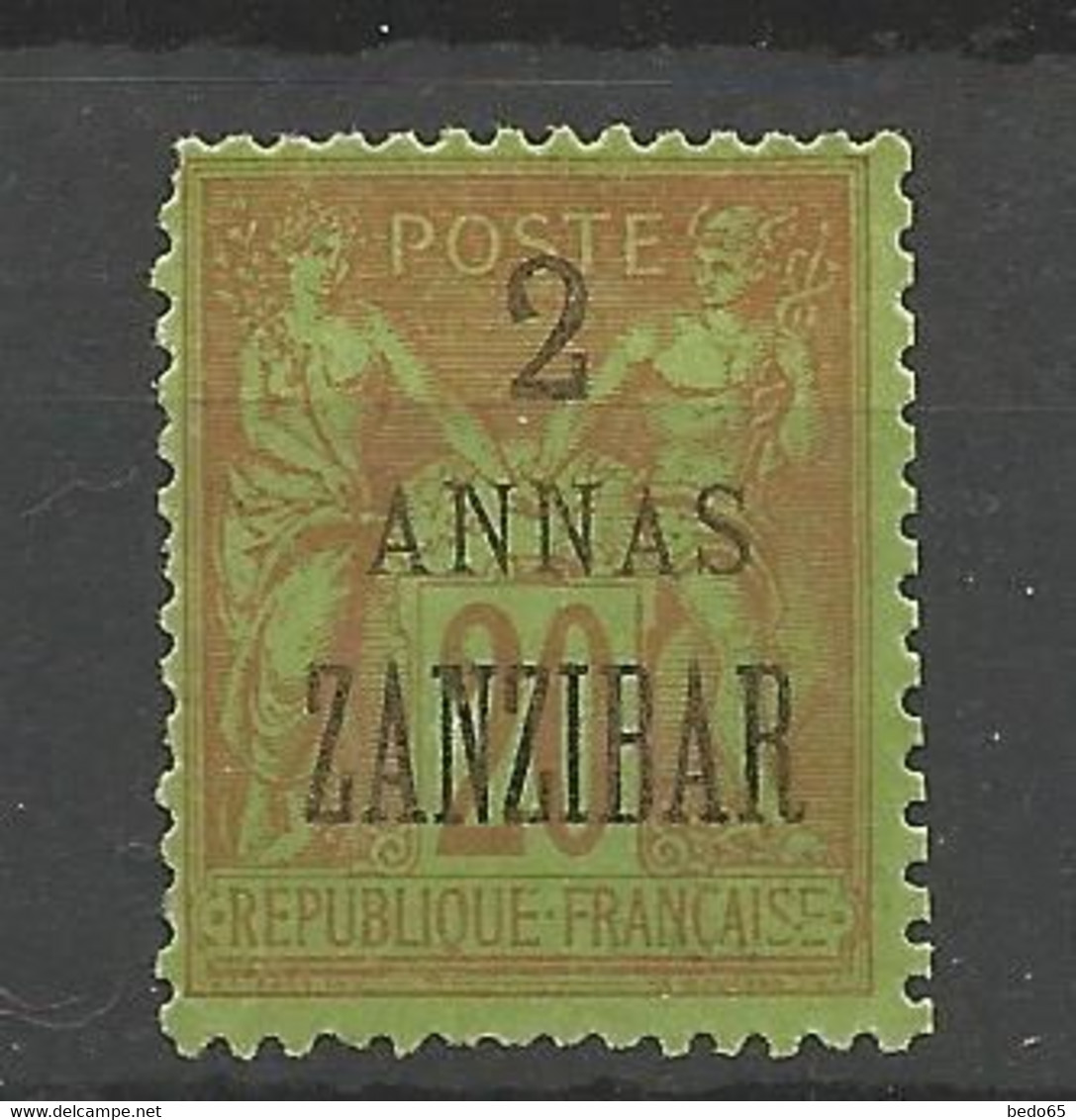 ZANZIBAR N° 23 NEUF(*) SANS CHARNIERE / Cote 15€ - Unused Stamps
