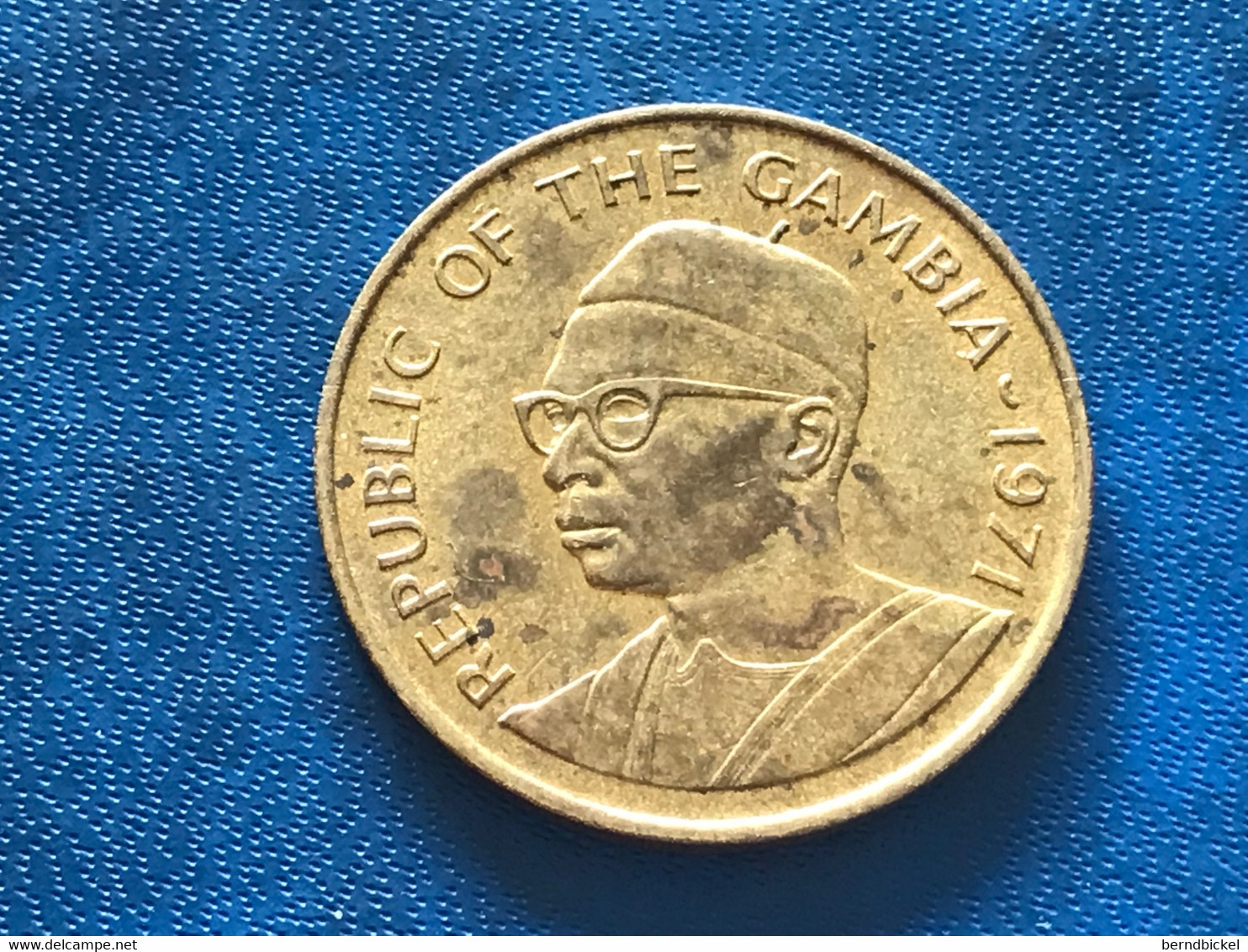 Umlaufmünze Gambia 10 Bututs 1971 - Gambie