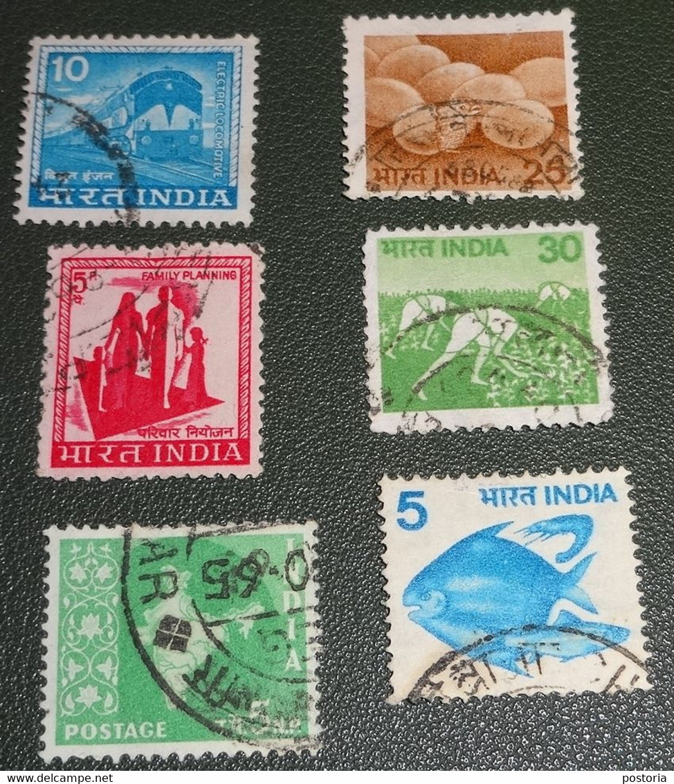 India - ~ 1981  - Leftovers - Included Michel 792 Tm 794 - Gebruikt - Cancelled - Oblitérés