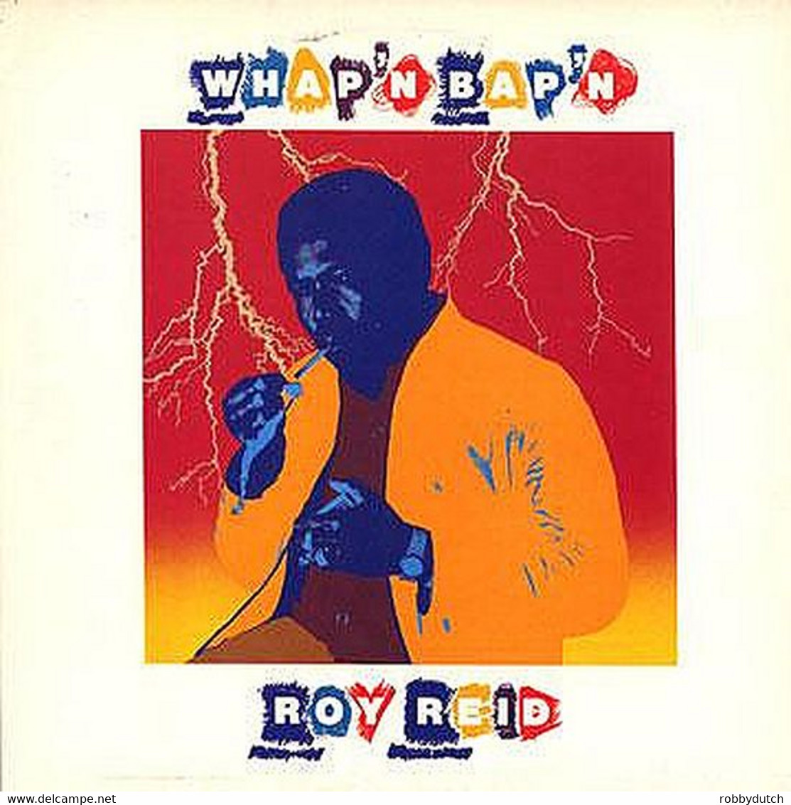 * LP *  ROY REID - WHAP 'N BAP 'N  (England 1980 NM!!) - Reggae