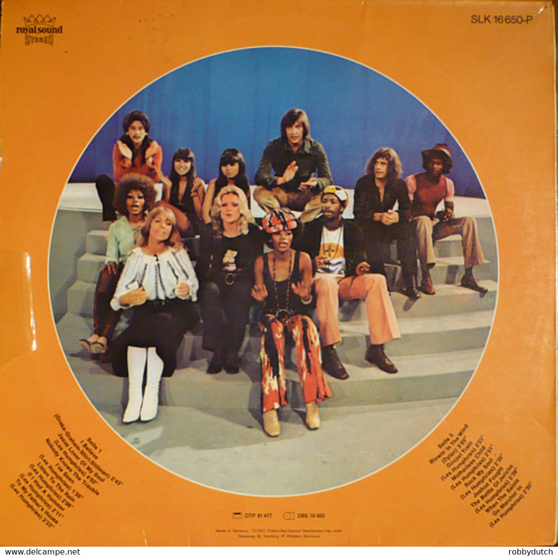 * LP *  LES HUMPHRIES SINGERS - ROCK MY SOUL (Germany 1970 EX_!!!) - Canciones Religiosas Y  Gospels