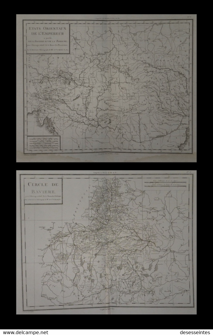 [MAPS DEUTSCHLAND ALLEMAGNE AUSTRIA] MIRABEAU - Atlas De La Monarchie Prussienne. 1788. In-folio. - 1701-1800