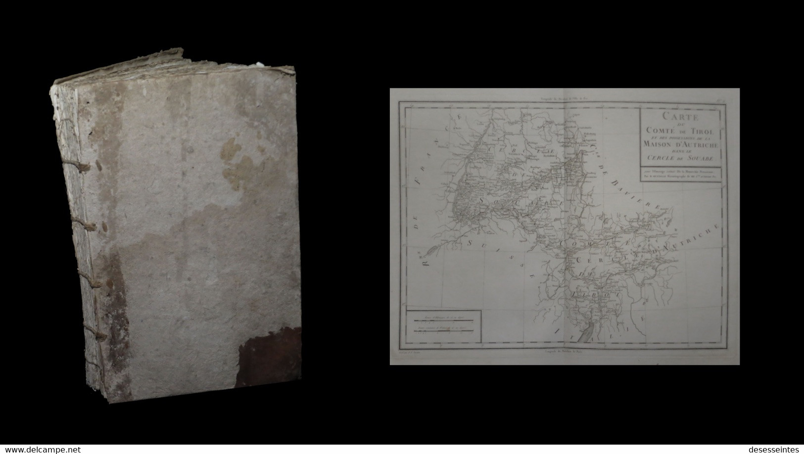 [MAPS DEUTSCHLAND ALLEMAGNE AUSTRIA] MIRABEAU - Atlas De La Monarchie Prussienne. 1788. In-folio. - 1701-1800