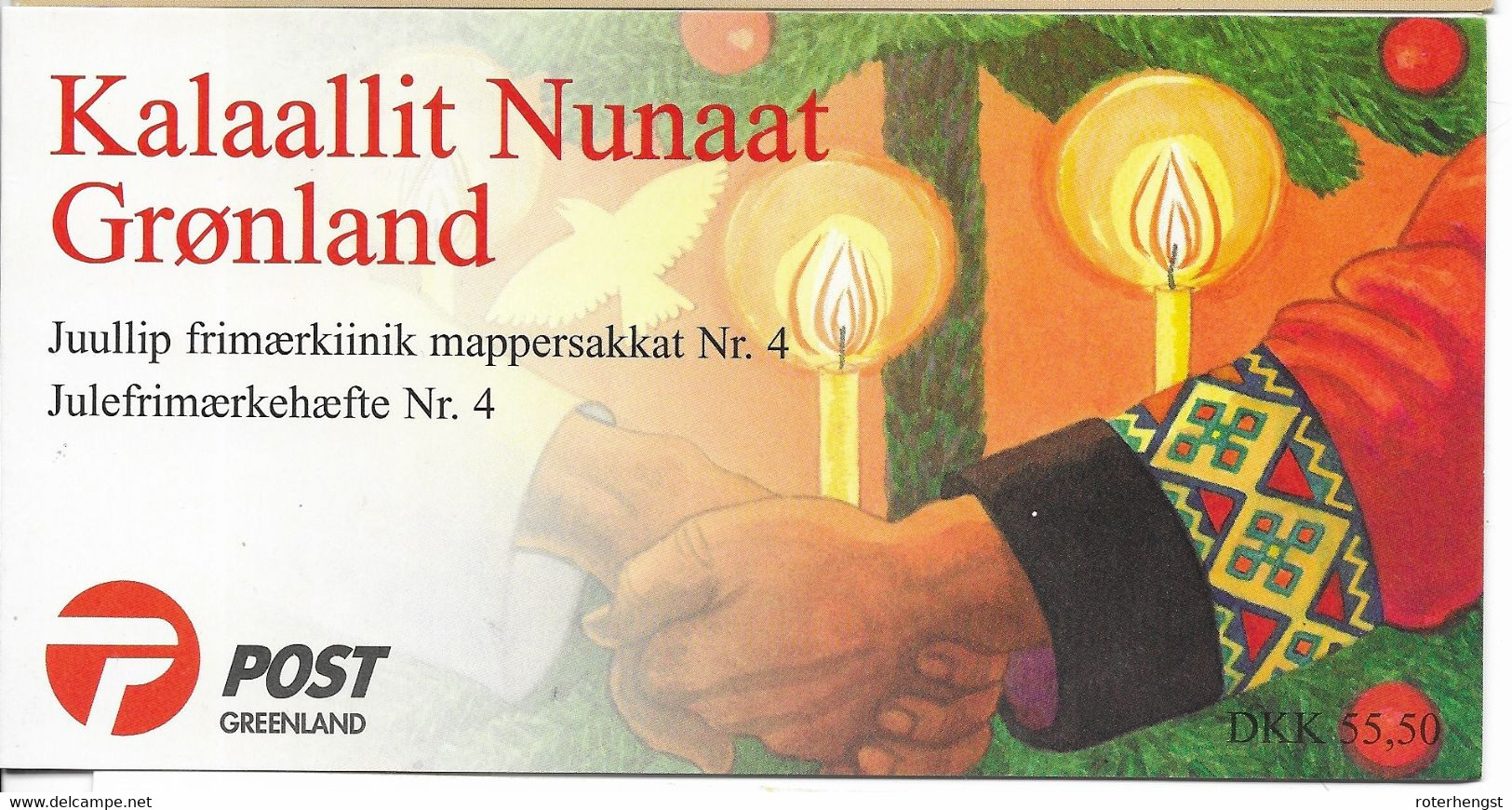 Greenland Mnh ** Booklet  1999 22 Euros Christmas - Carnets