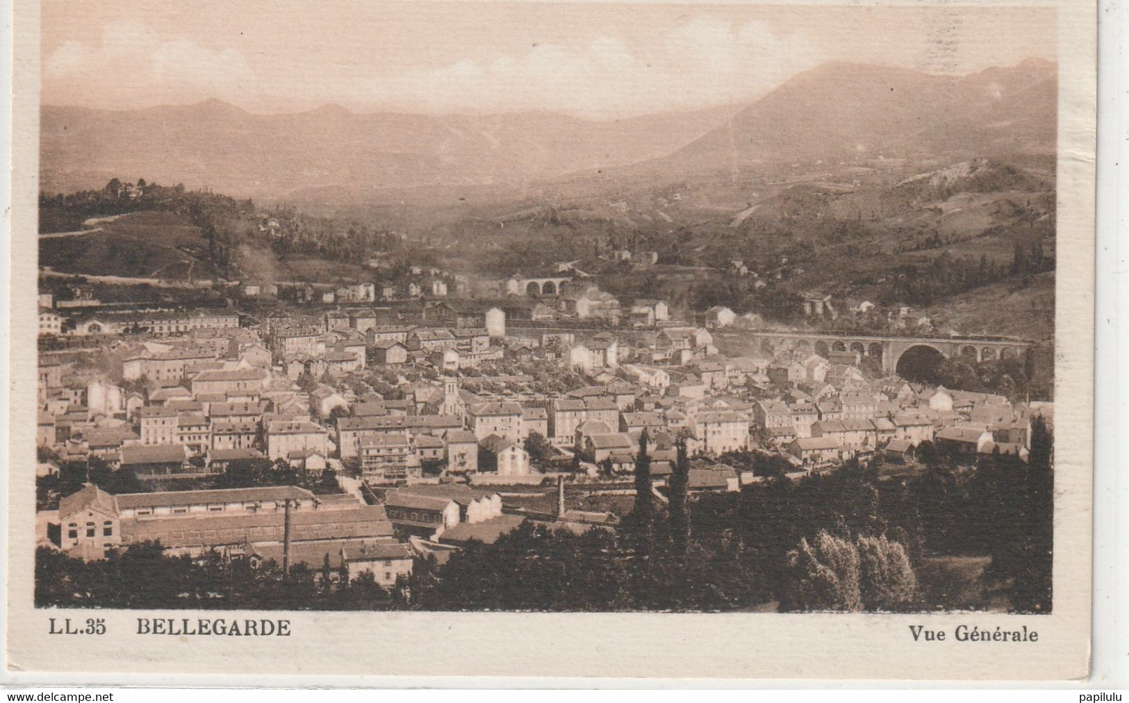 DEPT 01 : édit. L L N° 35 : Bellegarde Vue Générale - Bellegarde-sur-Valserine