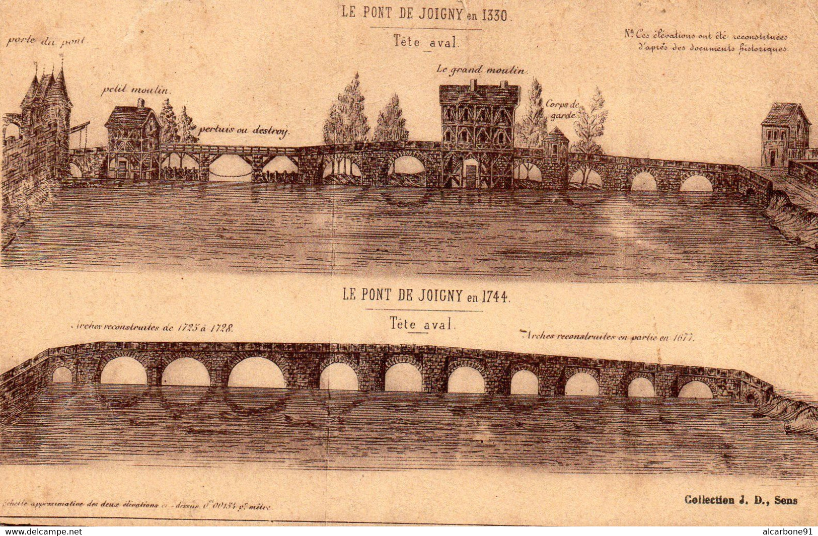 JOIGNY - Le Pont - Joigny