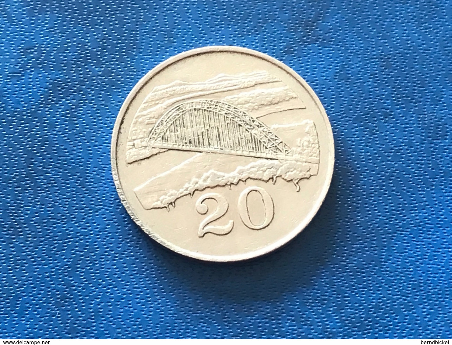 Umlaufmünze Simbabwe 20 Cent 1989 - Zimbabwe