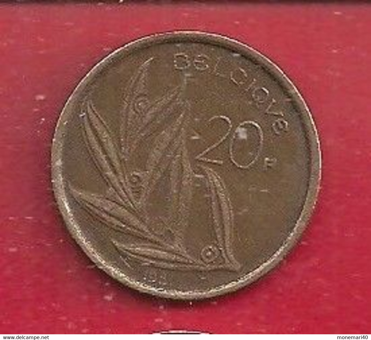 BELGIQUE - 20 FRANCS - BAUDOIN I - 1981 - 20 Francs