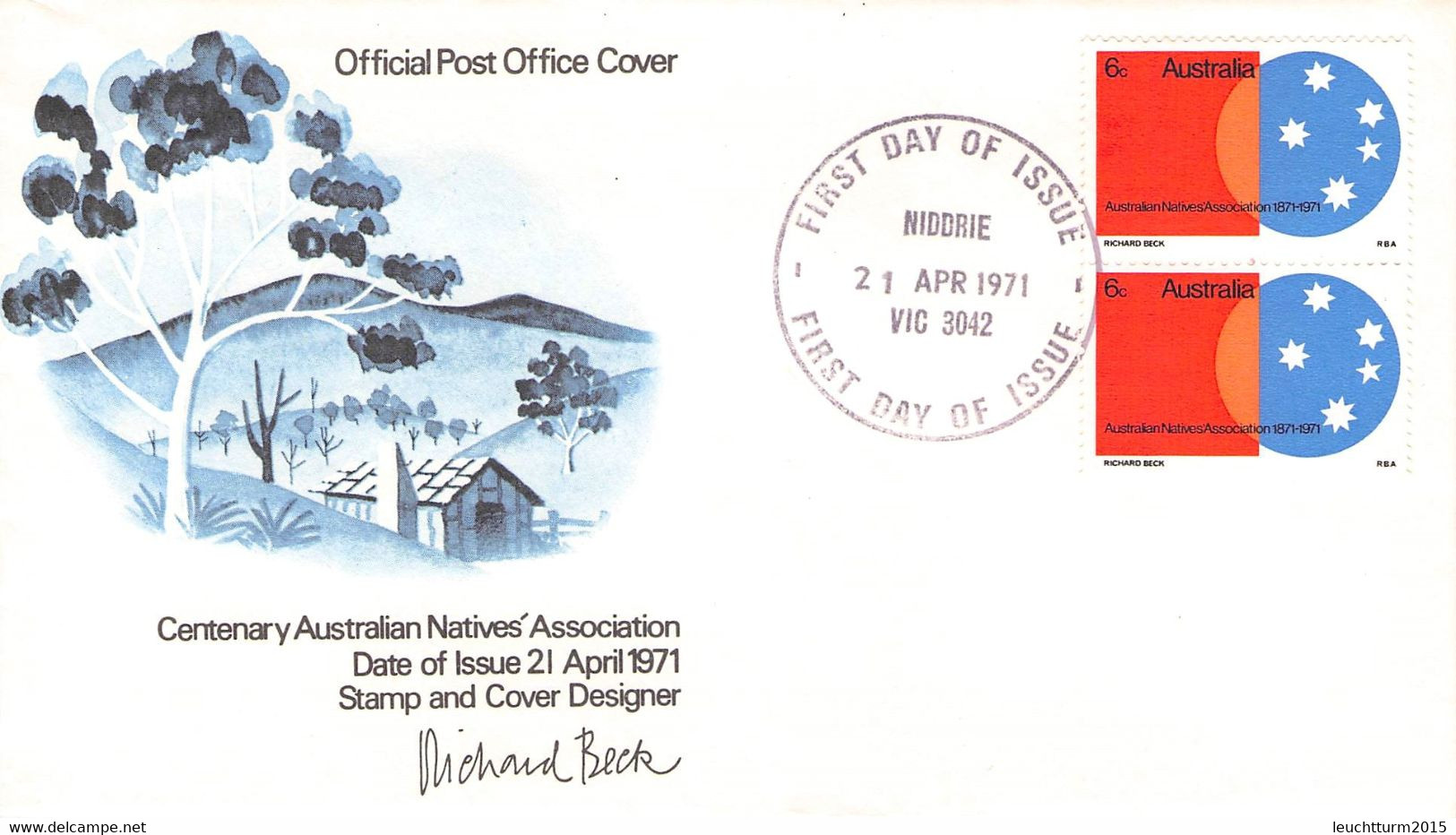 AUSTRALIA - SMALL COLLECTION FDC 1970-1990 / ZL103 - FDC