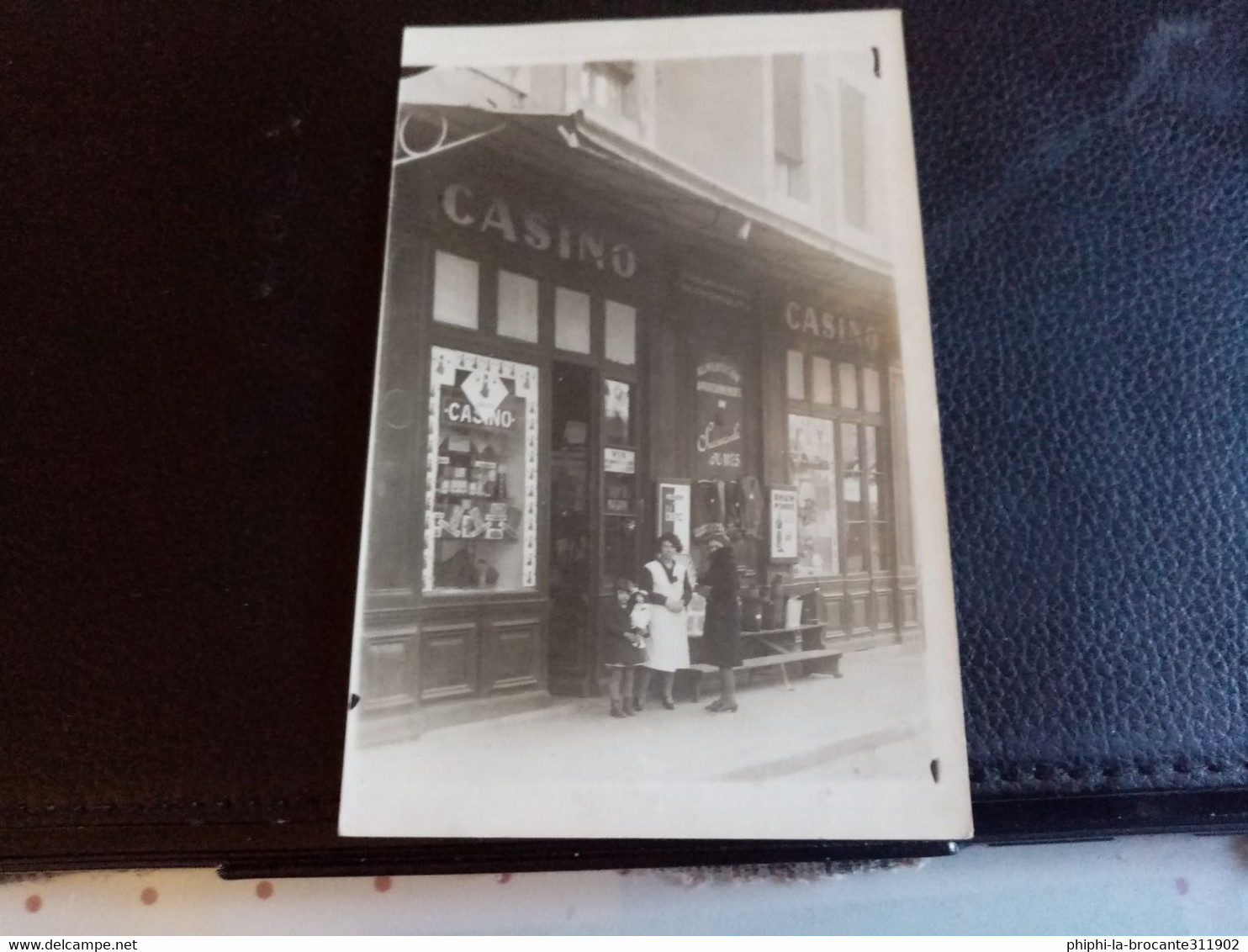 H6- CARTE PHOTO ÉPICERIE CASINO SUCCURSALES 1175 (ANIMÉE) - Photos