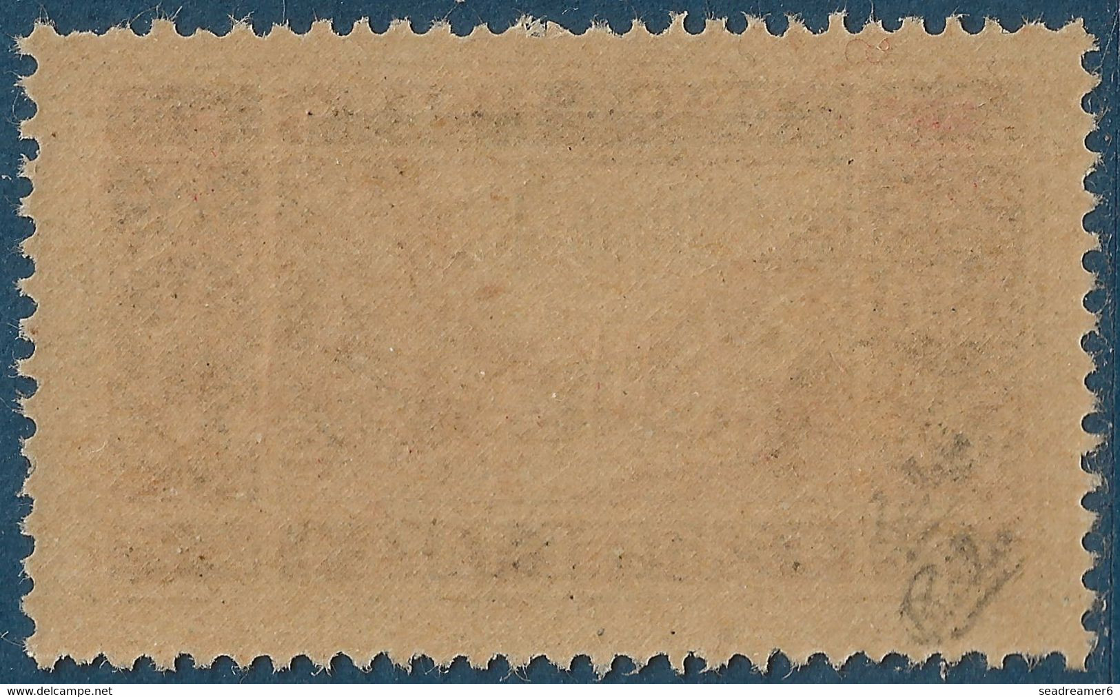 France Colonies Grand LIBAN Taxe N°21a** Variété Double Surcharge Arabe Rouge Tres Frais & TTB Signé R.CALVES - Segnatasse