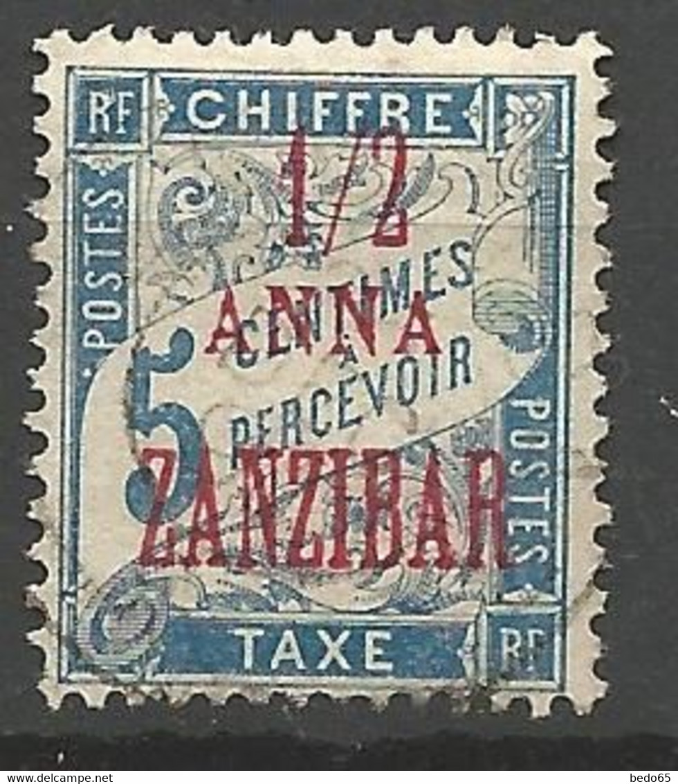 ZANZIBAR TAXE N° 1 OBL - Oblitérés