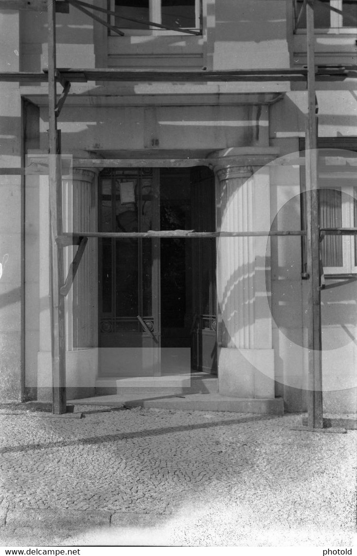 1957 FACHADA PRÉDIO CÁRITAS LISBOA PORTUGAL ORIGINAL 60mm NEGATIVE SET NOT PHOTO FOTO LCAS211 - Non Classés