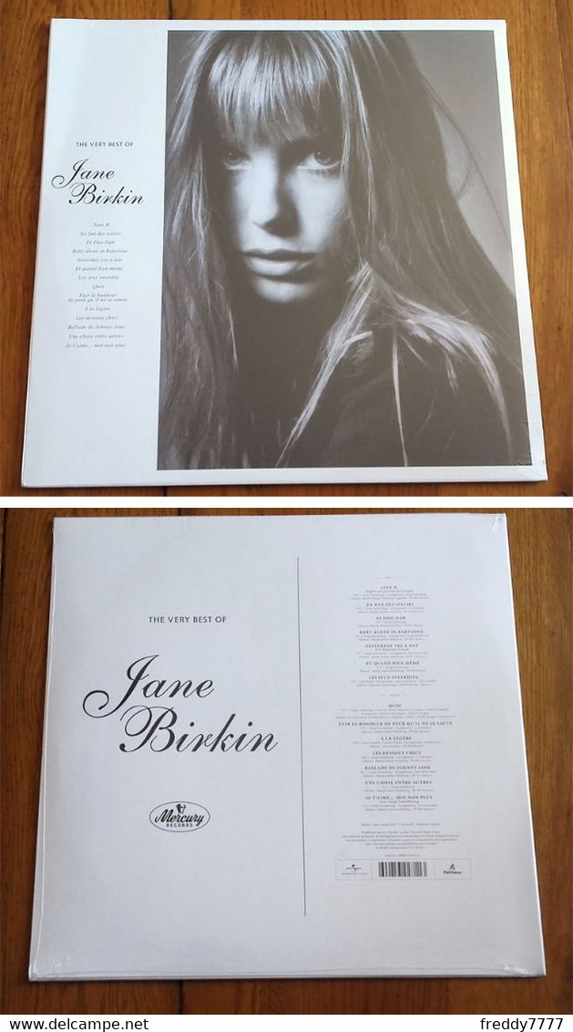 RARE LP 33t RPM (12") JANE BIRKIN (Serge Gainsbourg, Mint / Sealed , 2020) - Collector's Editions