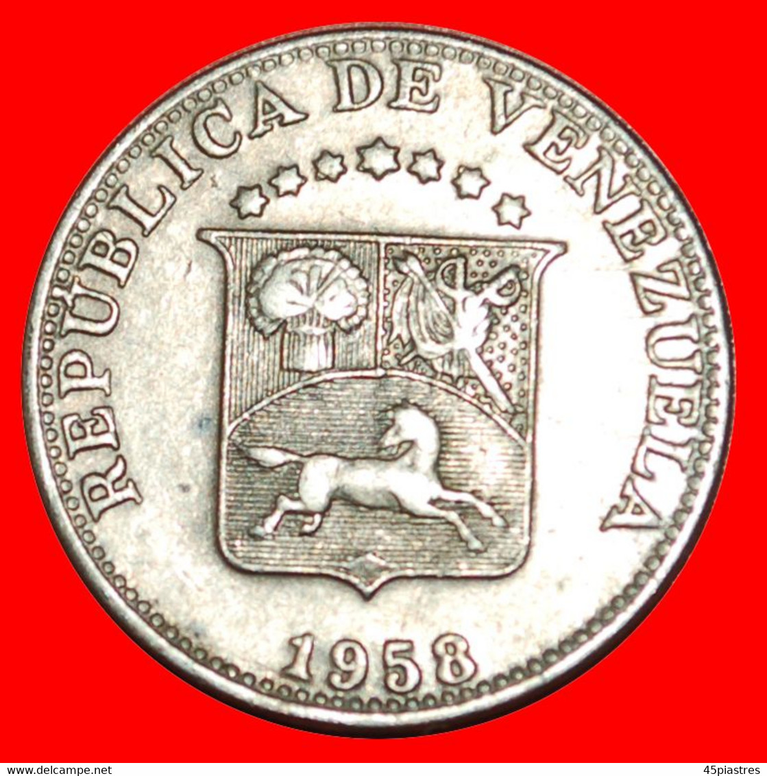 * USA: VENEZUELA ★ 5 CENTIMOS 1958! JUST PUBLISHED! LOW START ★ NO RESERVE! - Venezuela