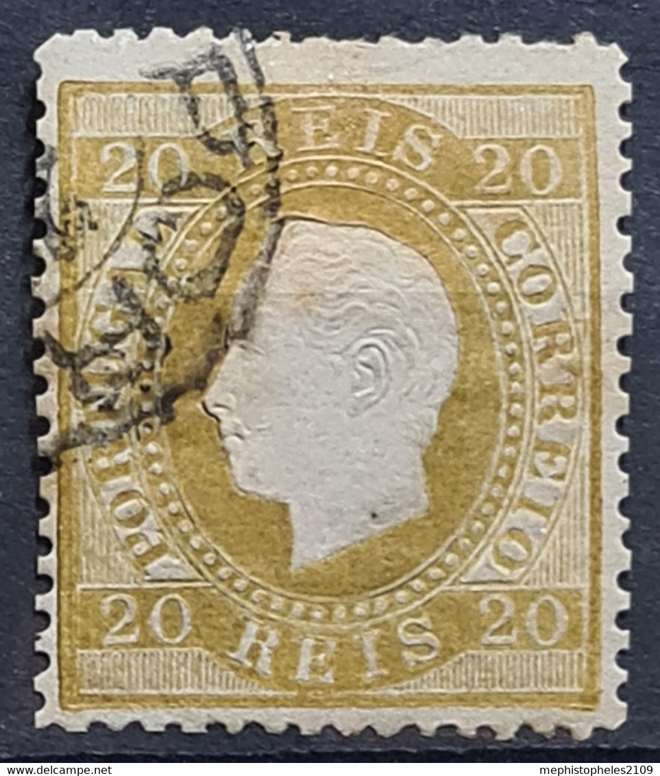 PORTUGAL 1870 - Canceled - Sc# 39c - Perf. 13.5 - Usado