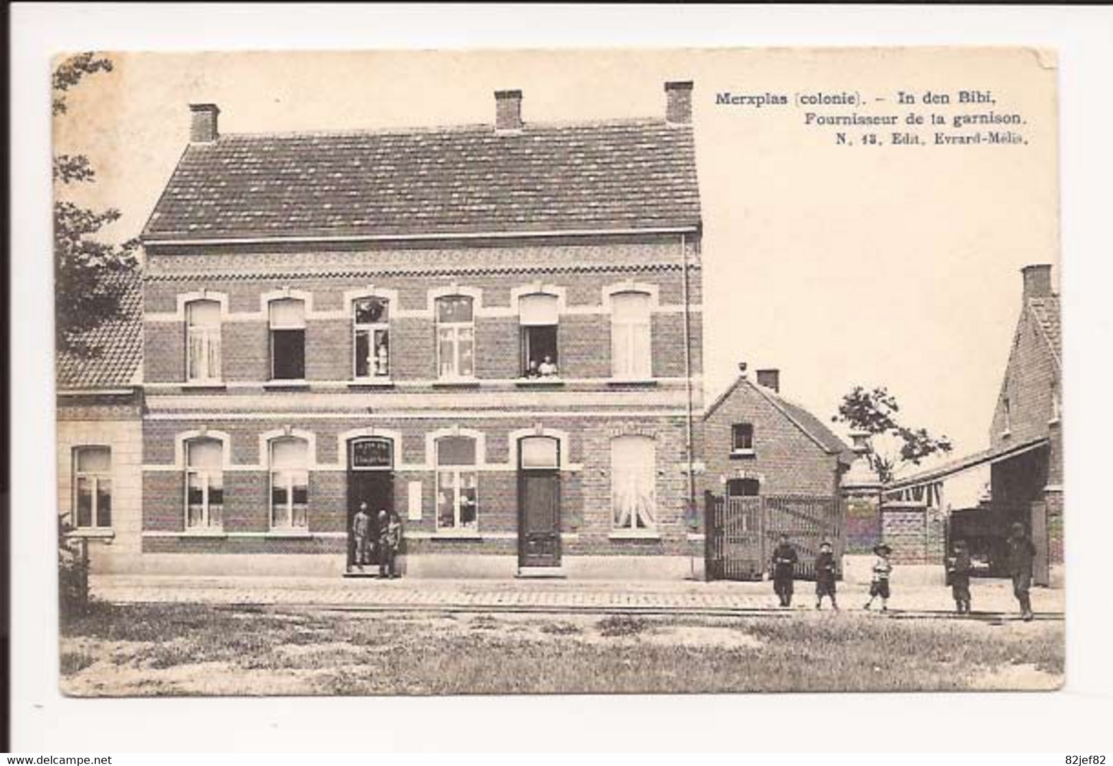 Merxplas Colonie In Den Bibi Fournisseur De La Garnison  Kruidenierswinkel 1906 - Merksplas