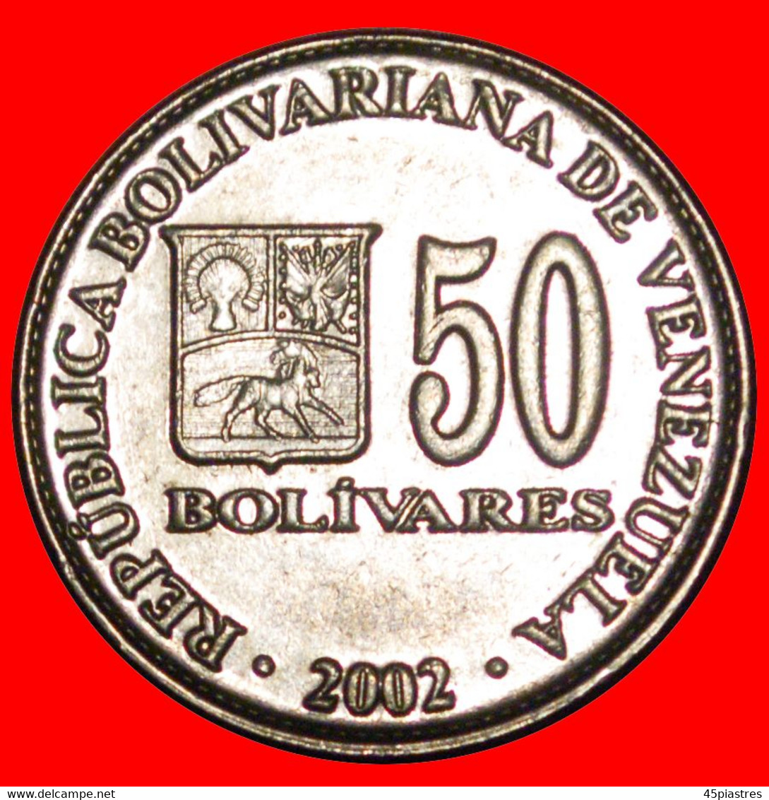 * TO BE PUBLISHED: VENEZUELA ★ 50 BOLIVARES 2002! BOLIVAR (1783-1830) LOW START ★ NO RESERVE! - Venezuela