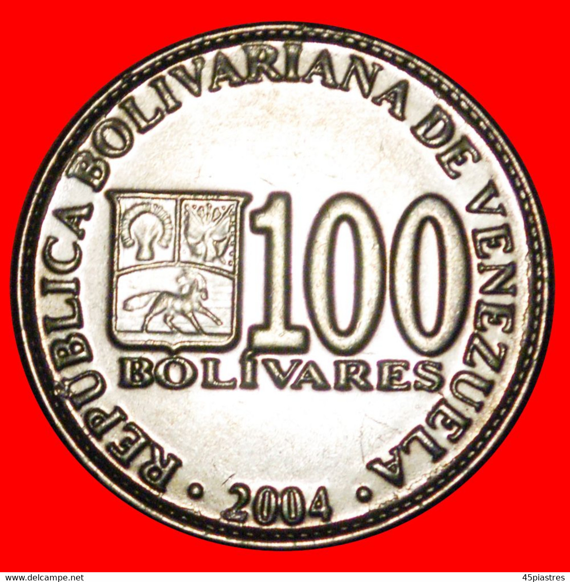 * BOLIVAR (1783-1830): VENEZUELA ★ 100 BOLIVARES 2004! CORNUCOPIAS! LOW START ★ NO RESERVE! - Venezuela