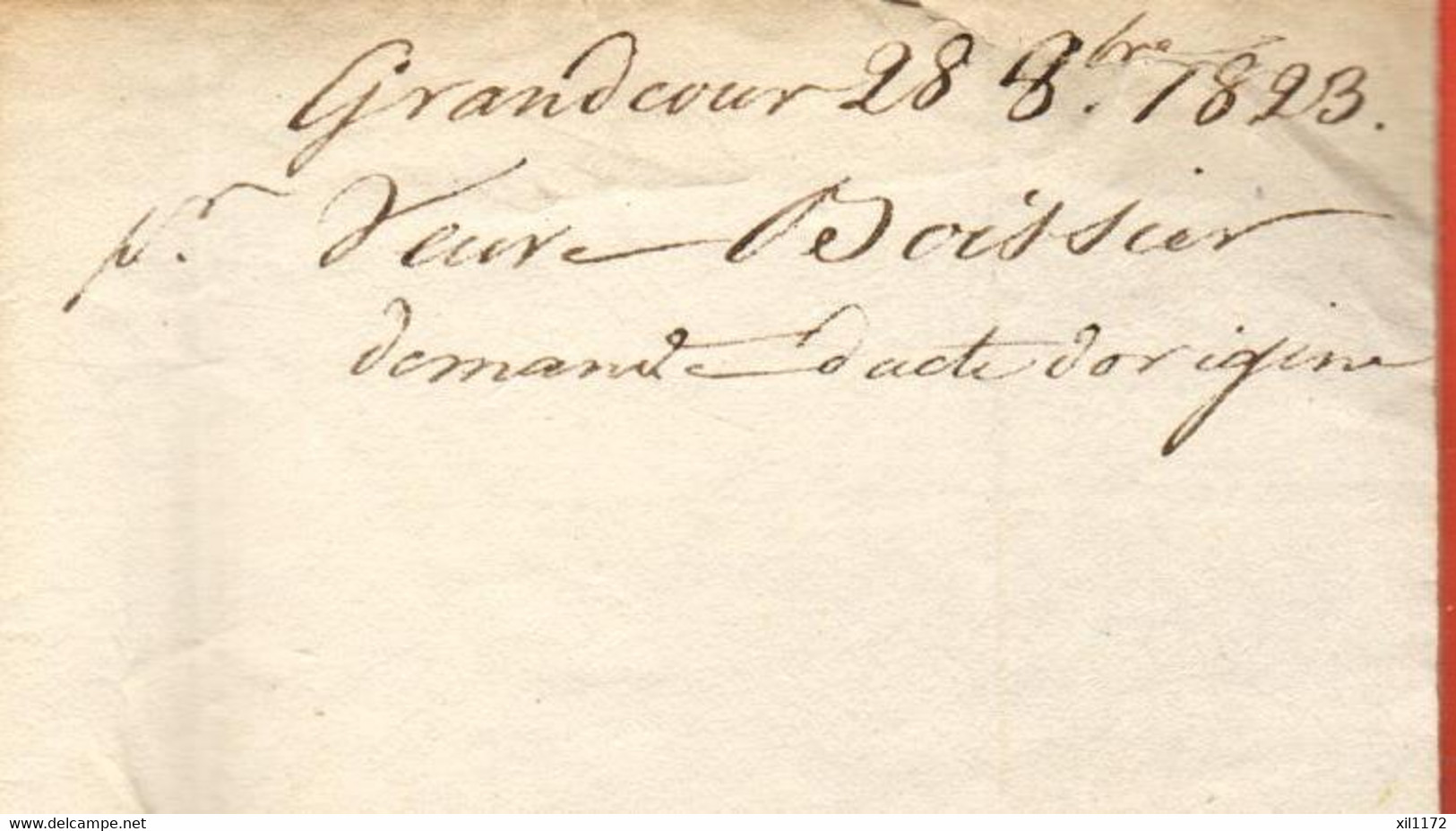 ZPH1-23  Lettre De 1851 Avec Cachet Mézières 13 Décembre 1851 à La Commune De Morges  Voir Scan - ...-1845 Vorphilatelie