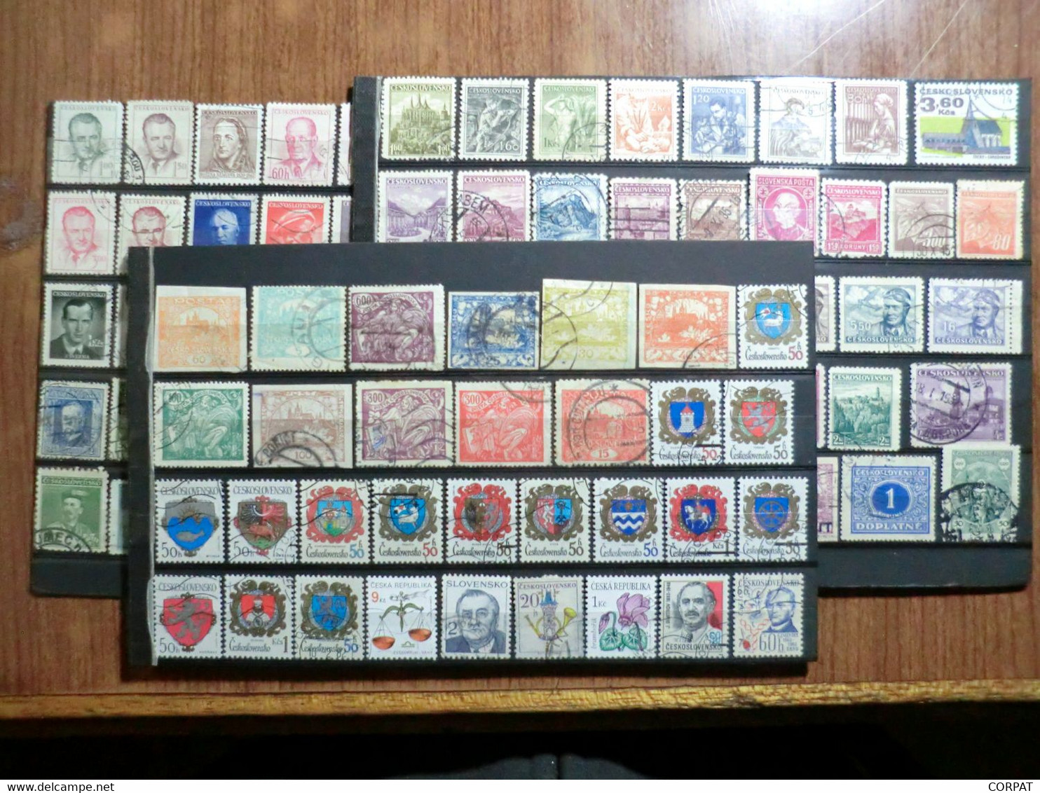 CECOSLOVACCHIA,used  Stamps  (9 Photos) - Collections, Lots & Series