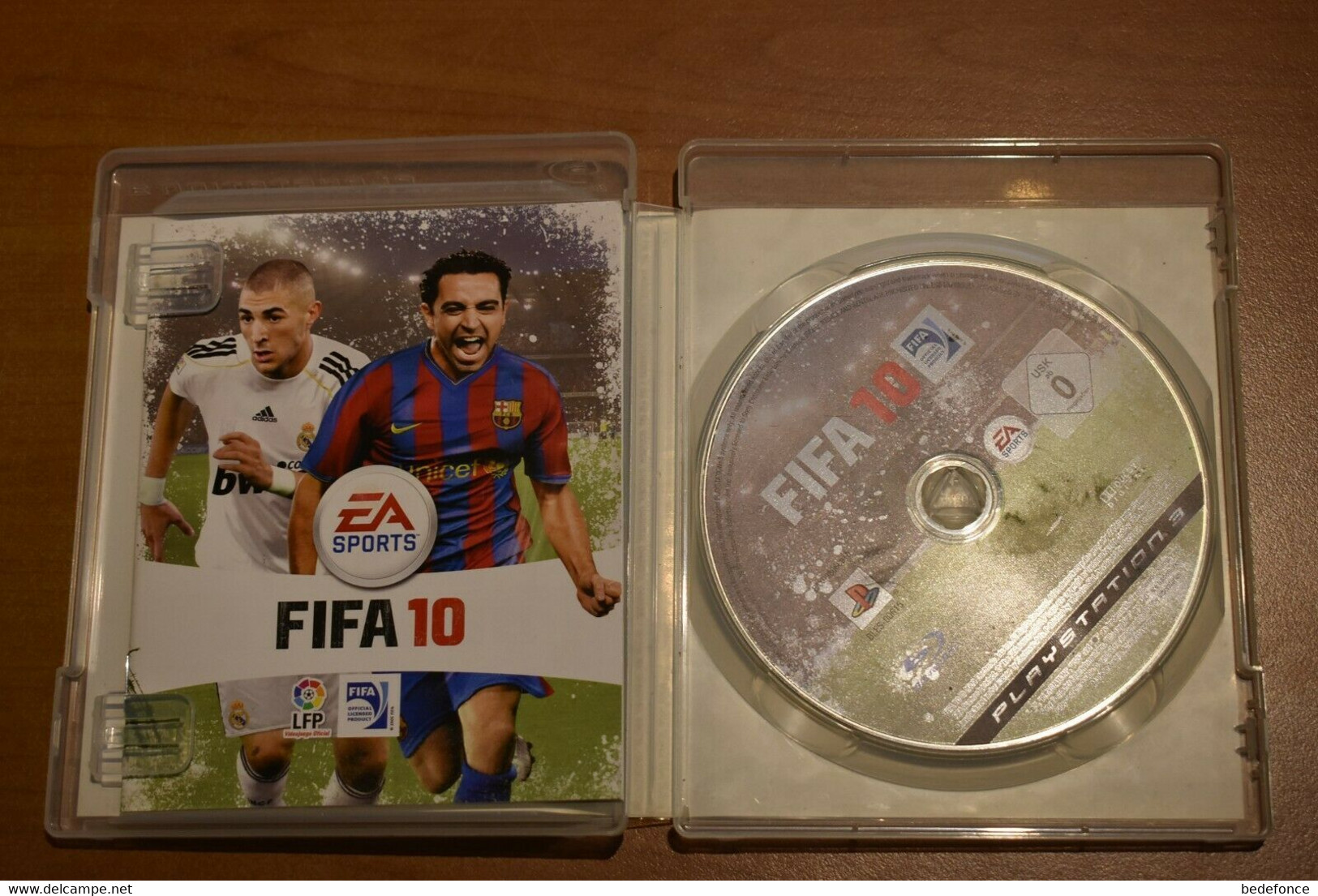 Fifa 10 EA Sports Xavi Benzema - PS3 Blu-ray Disc - édition Espagnole - PS3