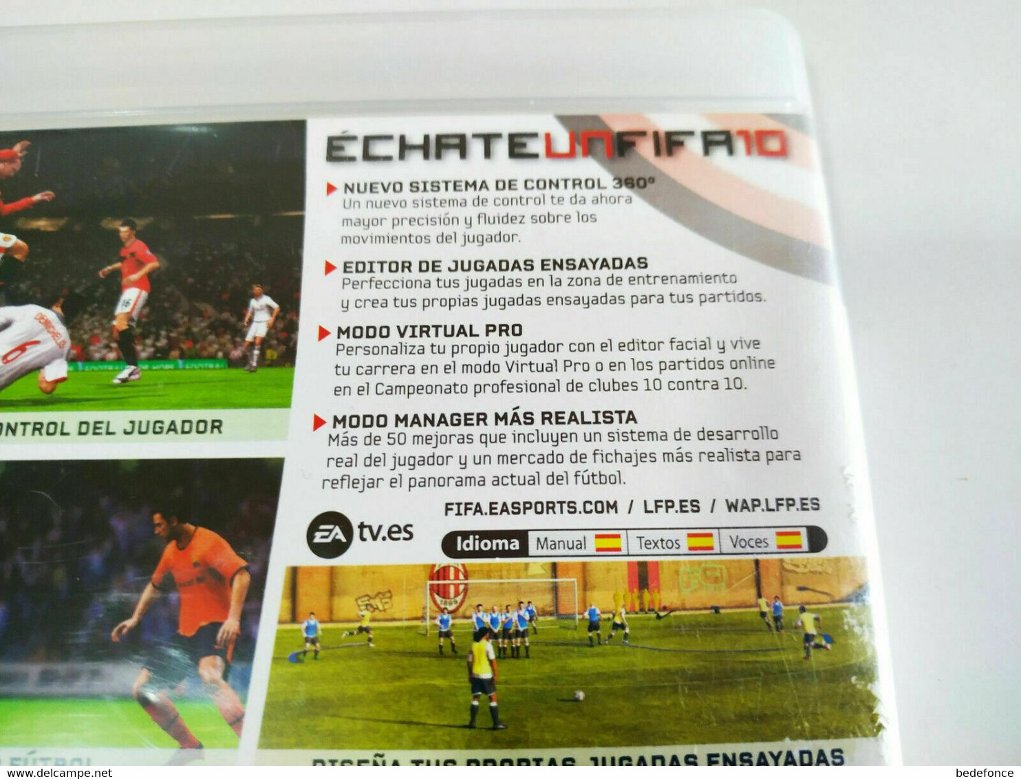Fifa 10 EA Sports Xavi Benzema - PS3 Blu-ray Disc - édition Espagnole - PS3