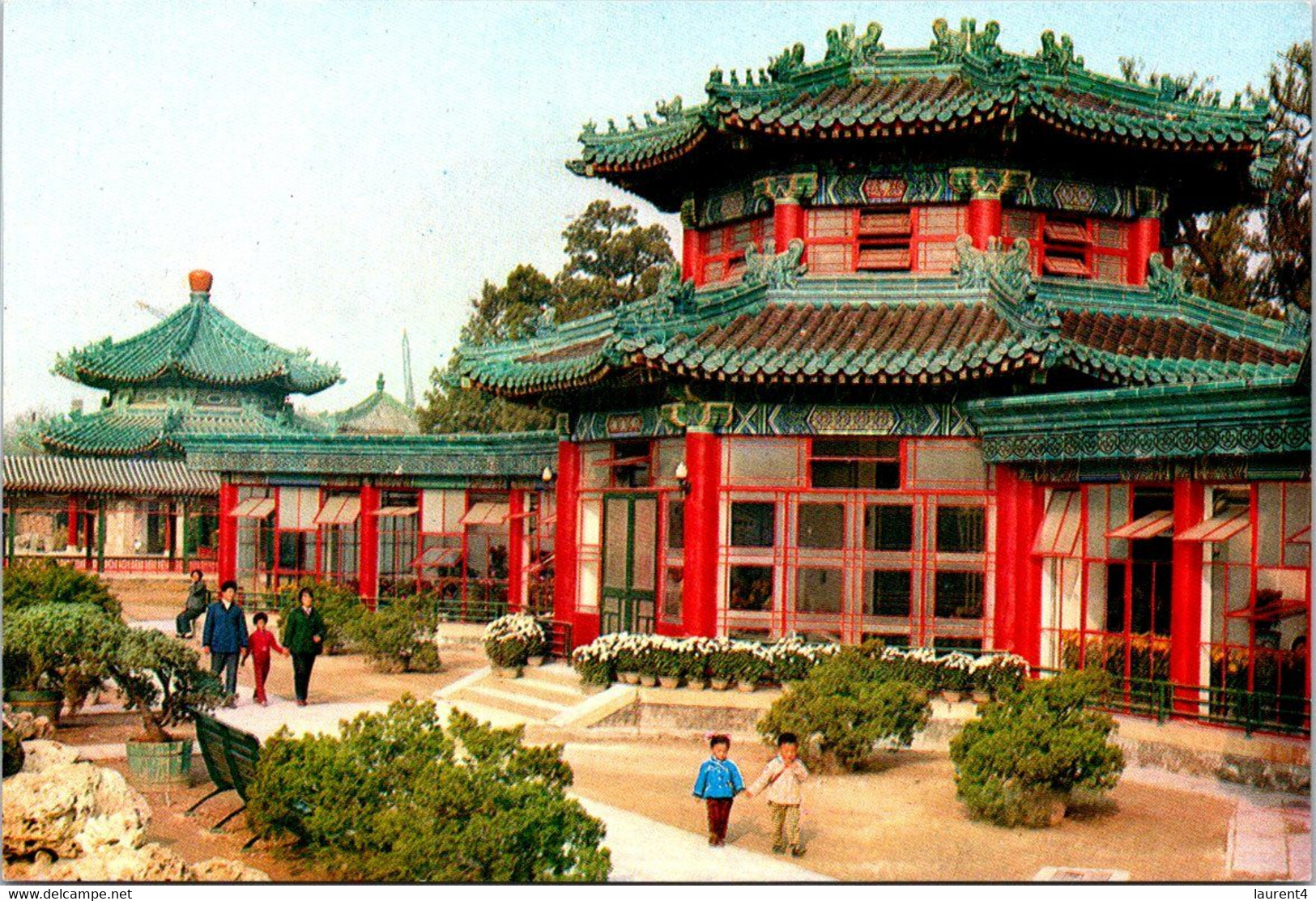 (2 F 51) China Pagoda Temple (2 Postcards) - Buddismo