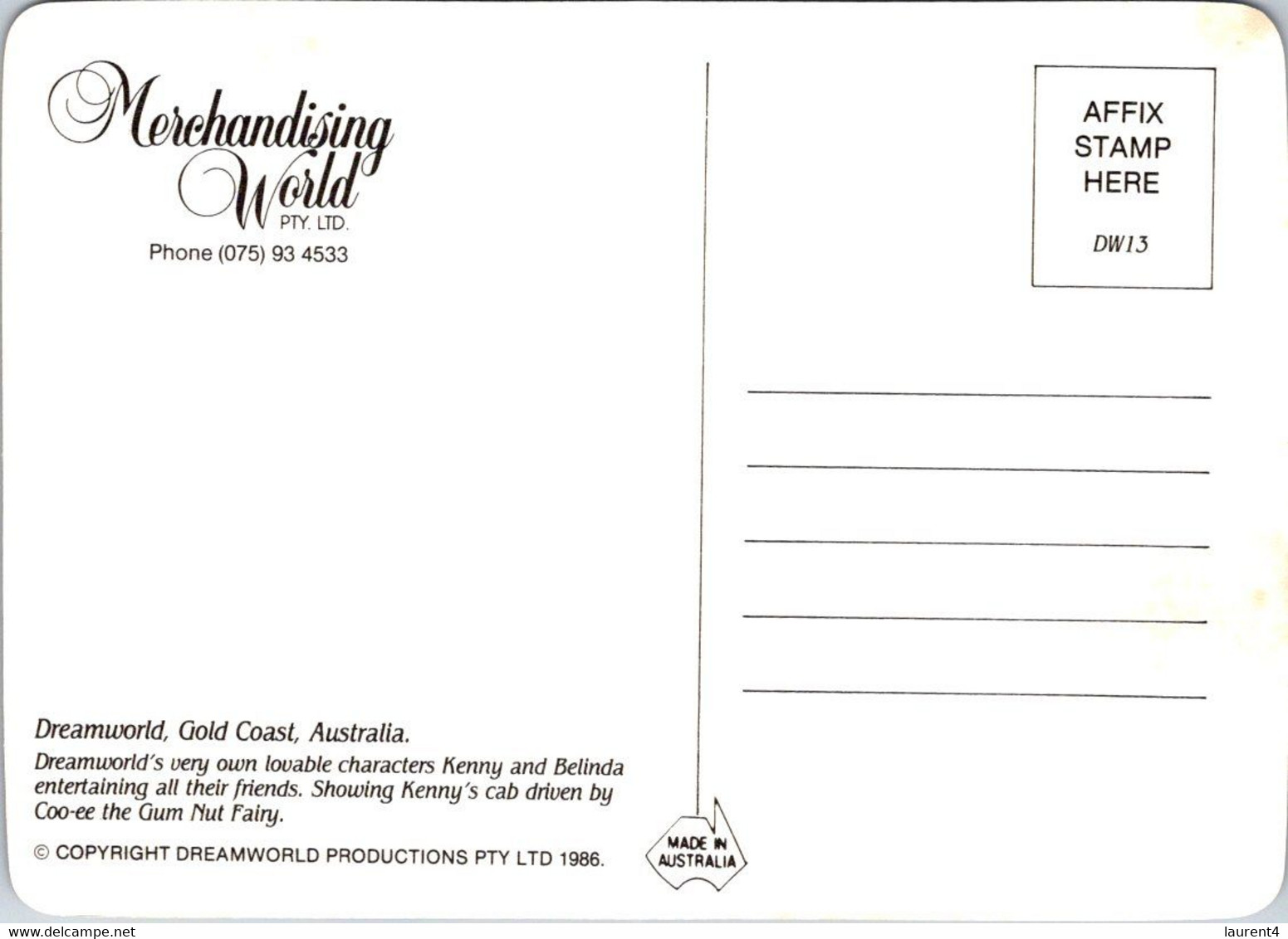 (2 H 55) Australia - QLD - Gold Coast Dreamworld - Gold Coast