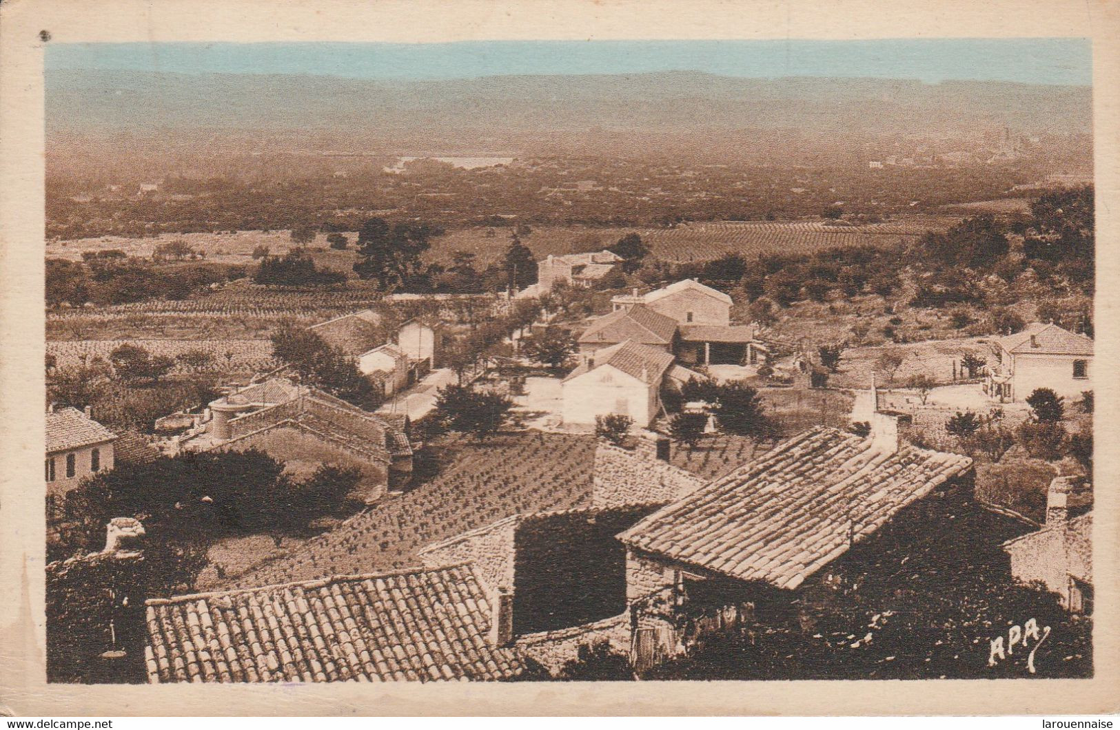 84 - CHATEAUNEUF DU PAPE - La Vallée Du Rhône Et Route D' Orange - Chateauneuf Du Pape